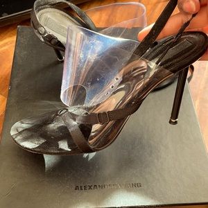 Black sandals limiting addition shoes never restocked wore twice